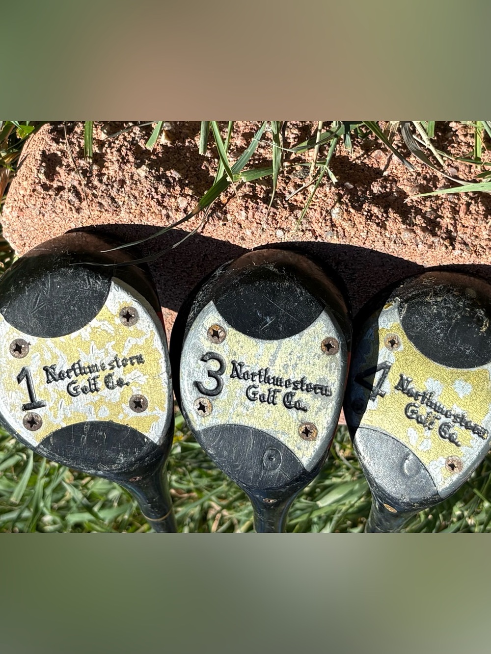 Black and Yellow Wood Set (1, 3, 4)